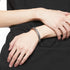 JULIUS 077ACU12 Silver / Dualflow Anima Bangle Ver.1